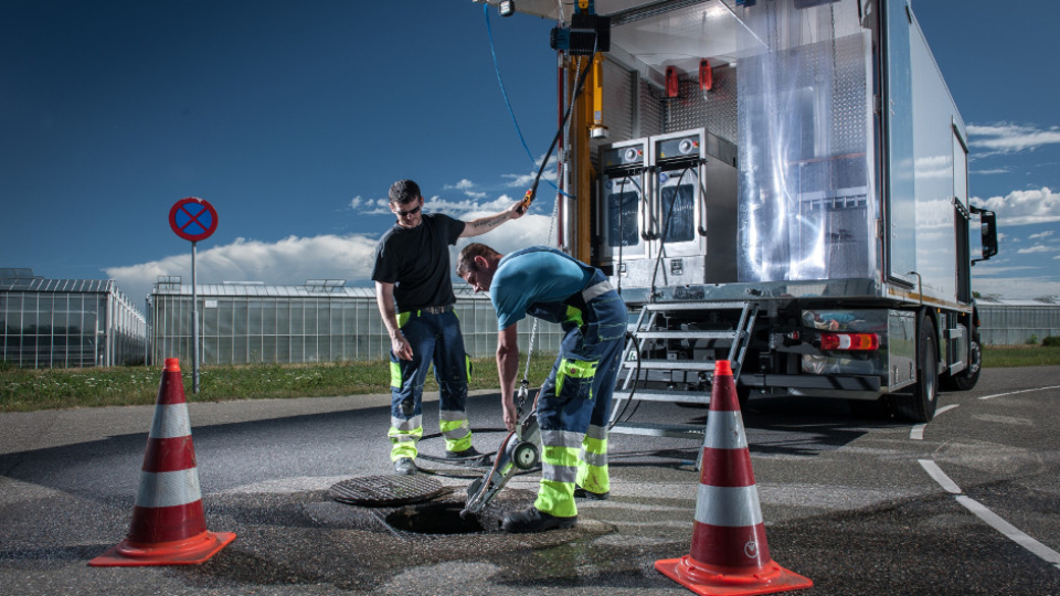 Dietmar Kaiser AG - Kanalroboter im Einsatz